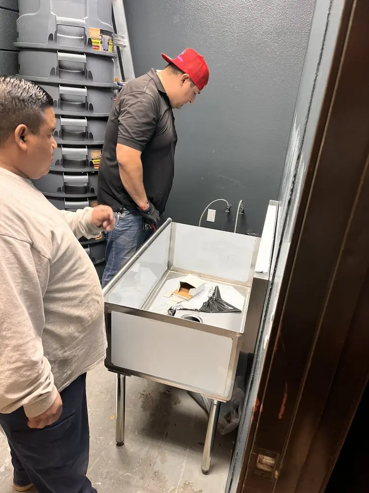 Commercial plumbing and sink installation in Rancho Conejo